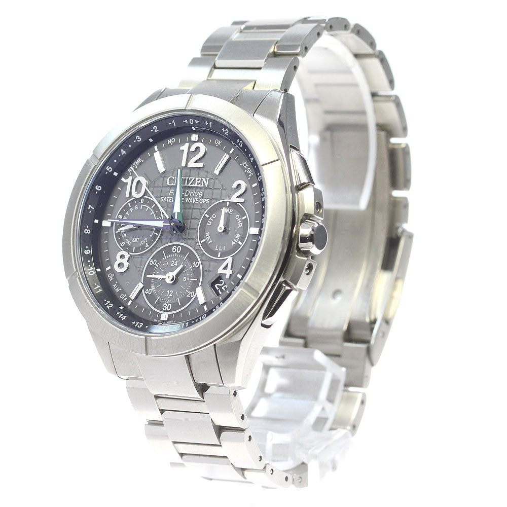 CITIZEN Atessa CC9070-56H Eco Drive GPS Solar Powered Radio Men's Watch_848420