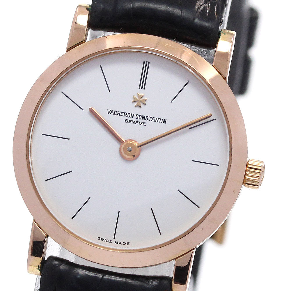 VACHERON CONSTANTIN Patrimony 25093 18K Pink Gold Quartz Ladies Watch_848426