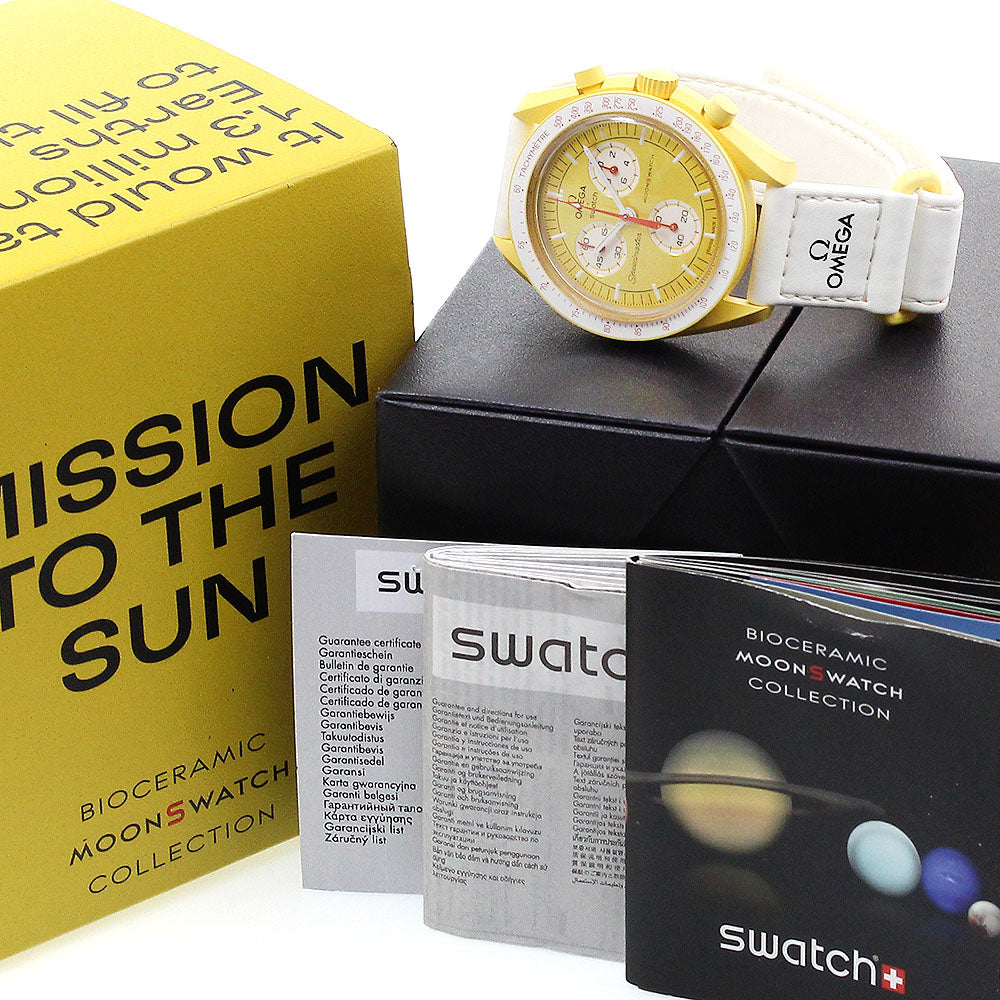 Swatch OMEGAxSwatch MISSION TO THE SUN SO33J100 Quartz Men's Watch_848462