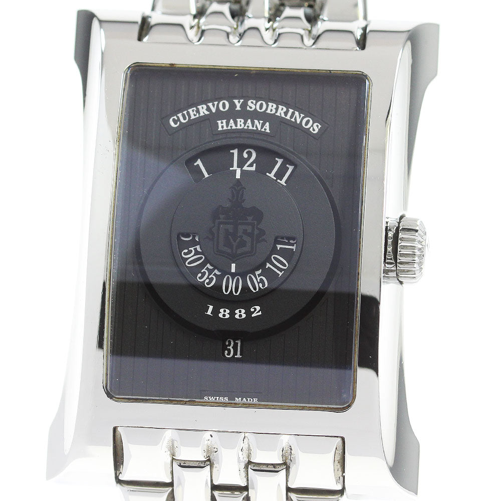 CUERVO Y SOBRINOS Esplendidos 1882 2412.82 Date Automatic Men's Watch_848489