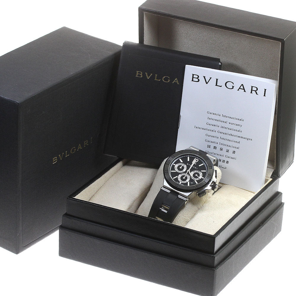 BVLGARI Diagono ceramic DG42SCCH Chronograph Automatic Men's Watch_848513