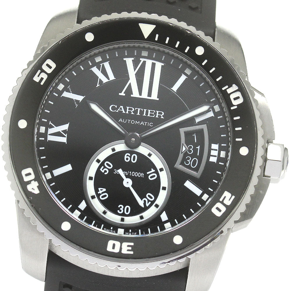 CARTIER Caliber de Cartier Diver W7100056 Small seconds AT Men's Watch_848515