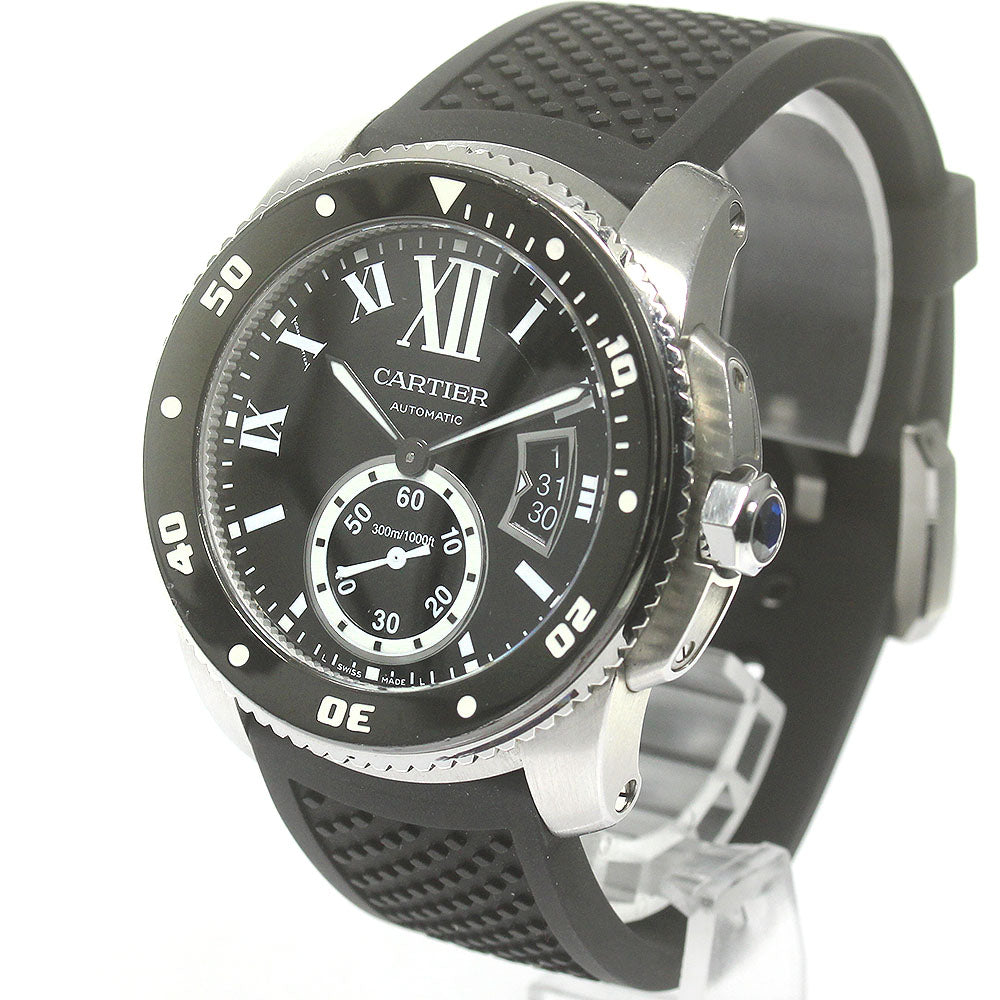 CARTIER Caliber de Cartier Diver W7100056 Small seconds AT Men's Watch_848515