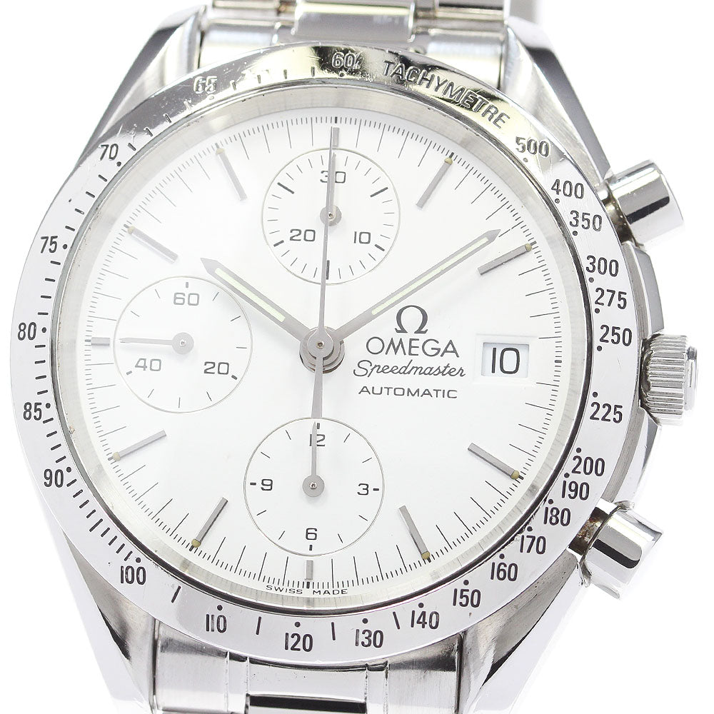 OMEGA Speedmaster 3511.20 Date chronometer white Dial Automatic Men's_848534