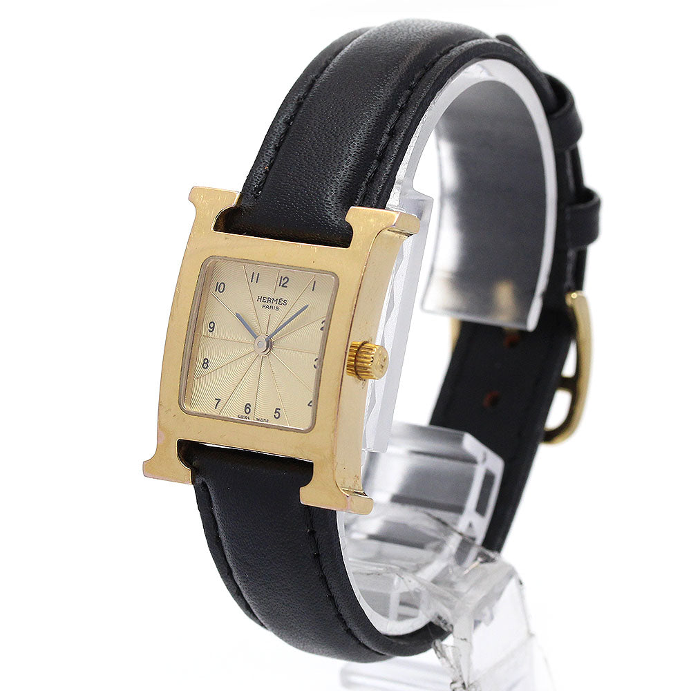 HERMES H watch HH1.201 white Dial Quartz Ladies Watch_848577