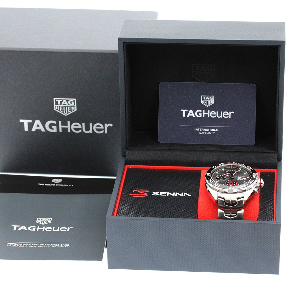 TAG HEUER Formula 1 Ayrton Senna CAZ201D Chronograph Automatic Men's _848579