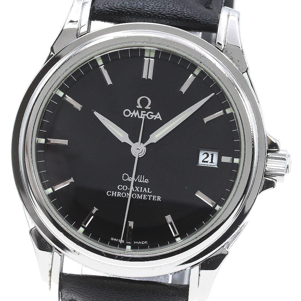 OMEGA De Ville 4831.51.31 Co-Axial Date black Dial Automatic Men's Watch_848645