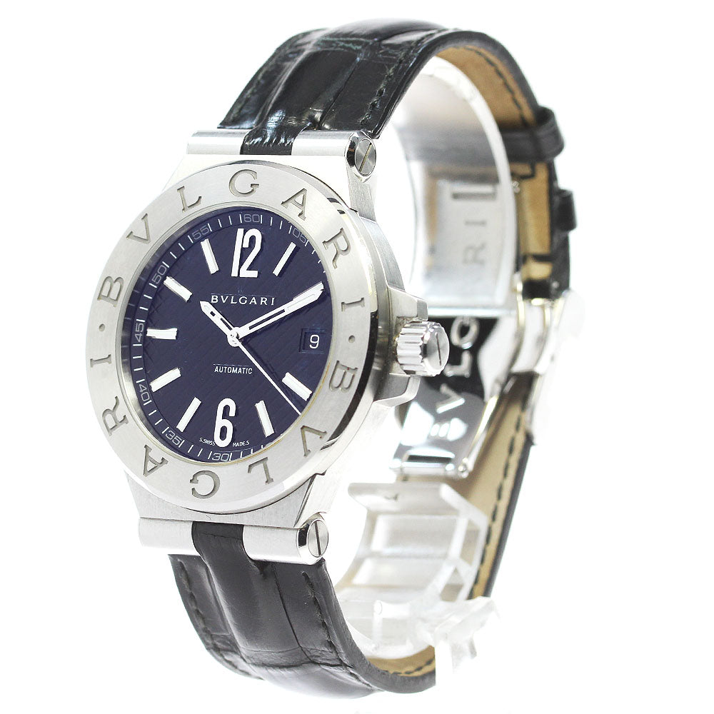 BVLGARI Diagono DG40S Date black Dial Automatic Men's Watch_848656