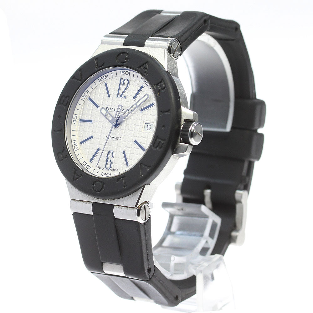BVLGARI Diagono DG40SV Date Silver Dial Automatic Men's Watch_848660