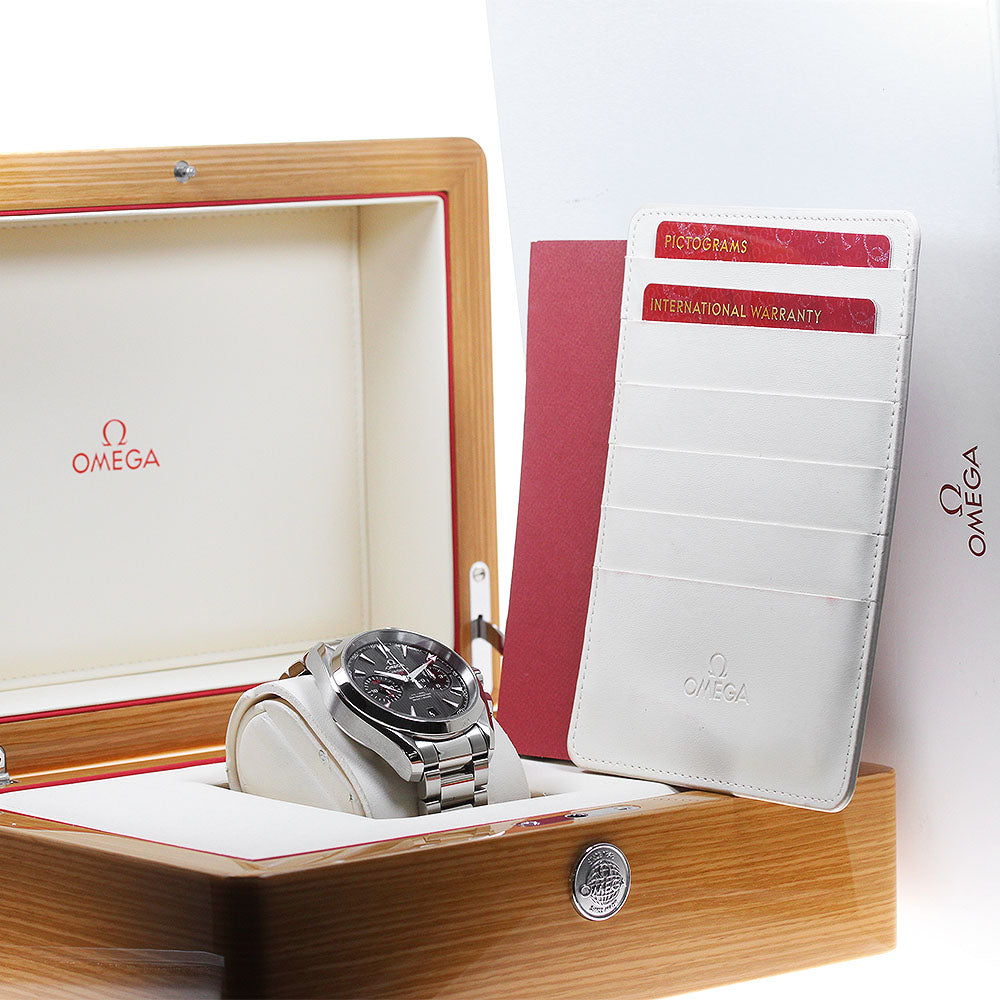 OMEGA Seamaster 150M AquaTerra 231.10.43.52.06.001 GMT AT Men's Watch_848671