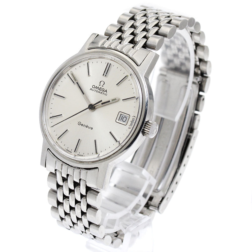 OMEGA Geneve 166.0163 Date Cal.1012 Silver Dial Automatic Men's Watch_848740