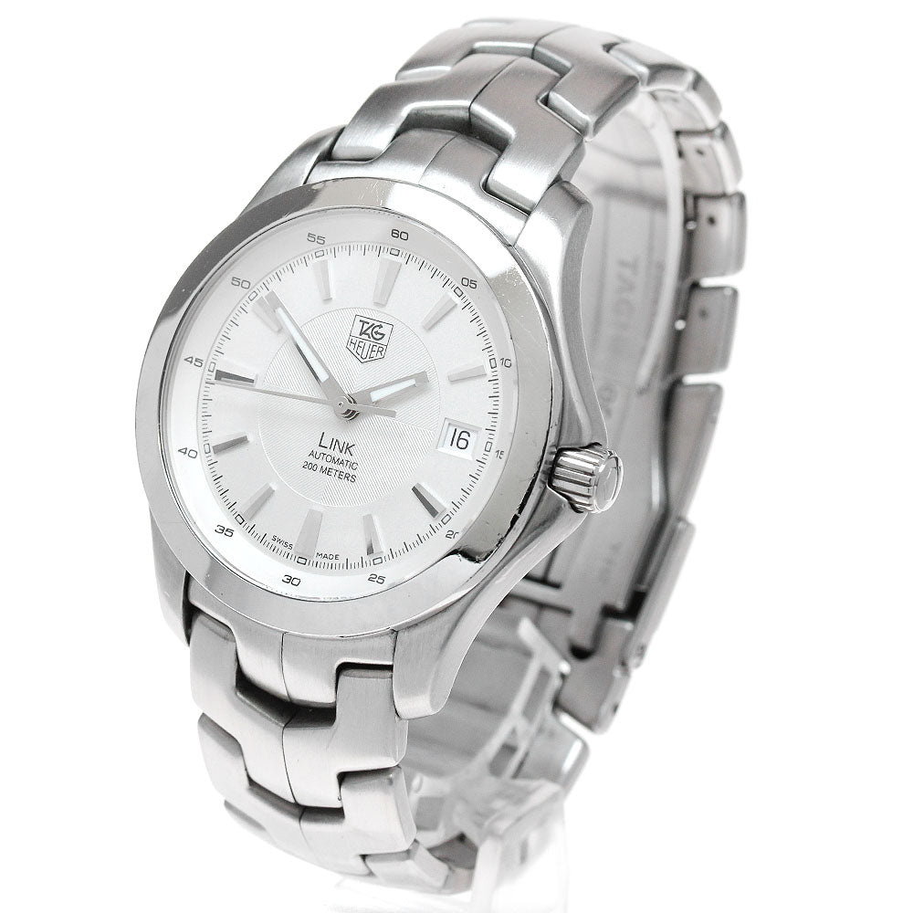 TAG HEUER Link WJF2111 Date Silver Dial Automatic Men's Watch_848756