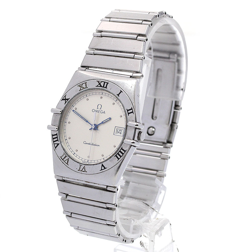 OMEGA Constellation Date Silver Dial Quartz Men's Watch_848761