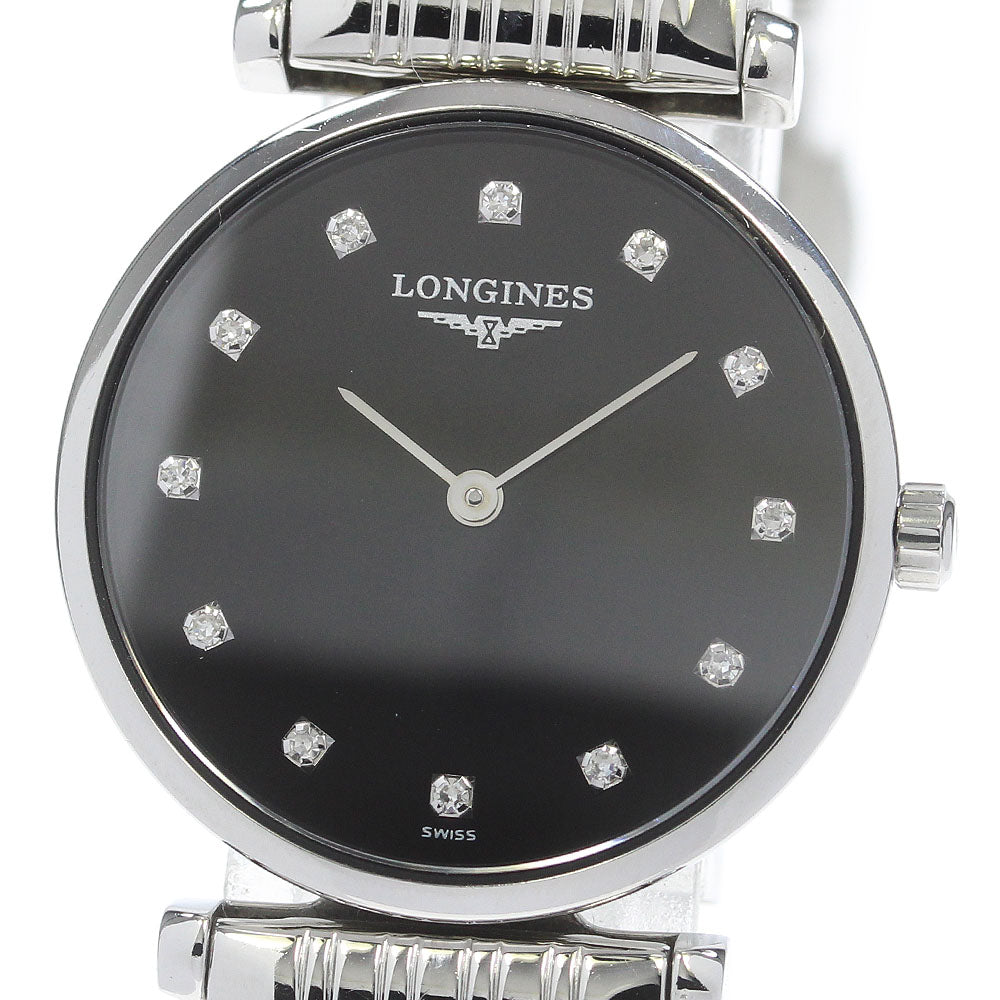 LONGINES Grand Classic L4.209.4 12P diamond Quartz Ladies Watch_848769