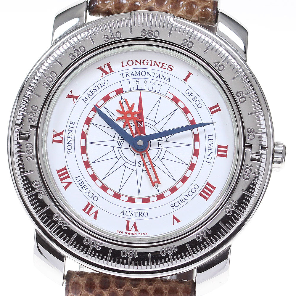 LONGINES Cristobal C America Discovery Commemorative Model white Dial Automatic Men's Watch_848770
