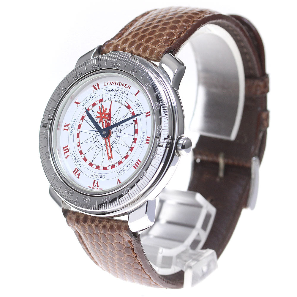 LONGINES Cristobal C America Discovery Commemorative Model white Dial Automatic Men's Watch_848770
