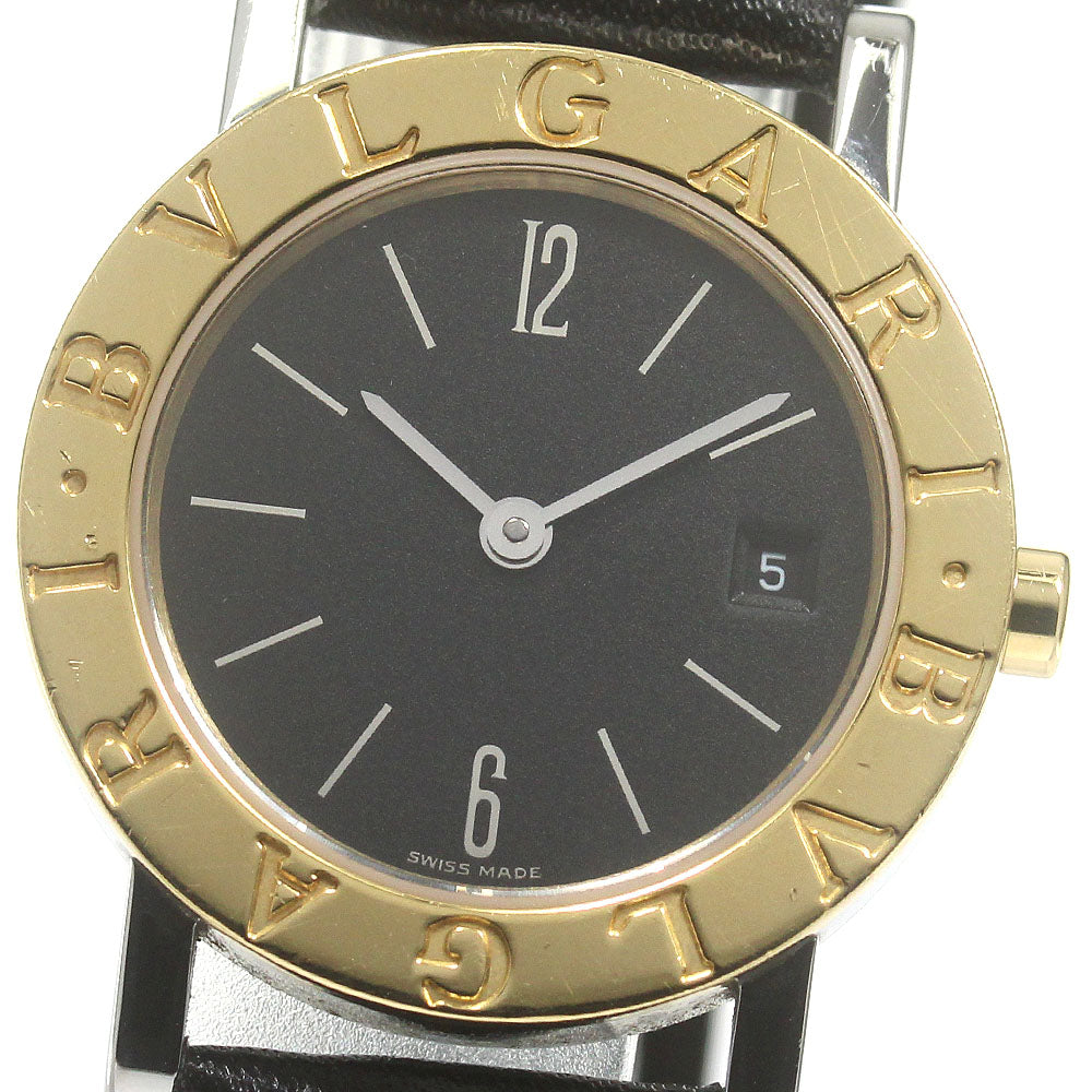 BVLGARI BVLGARIBVLGARI BB26SGLD Date black Dial Quartz Ladies Watch_848784