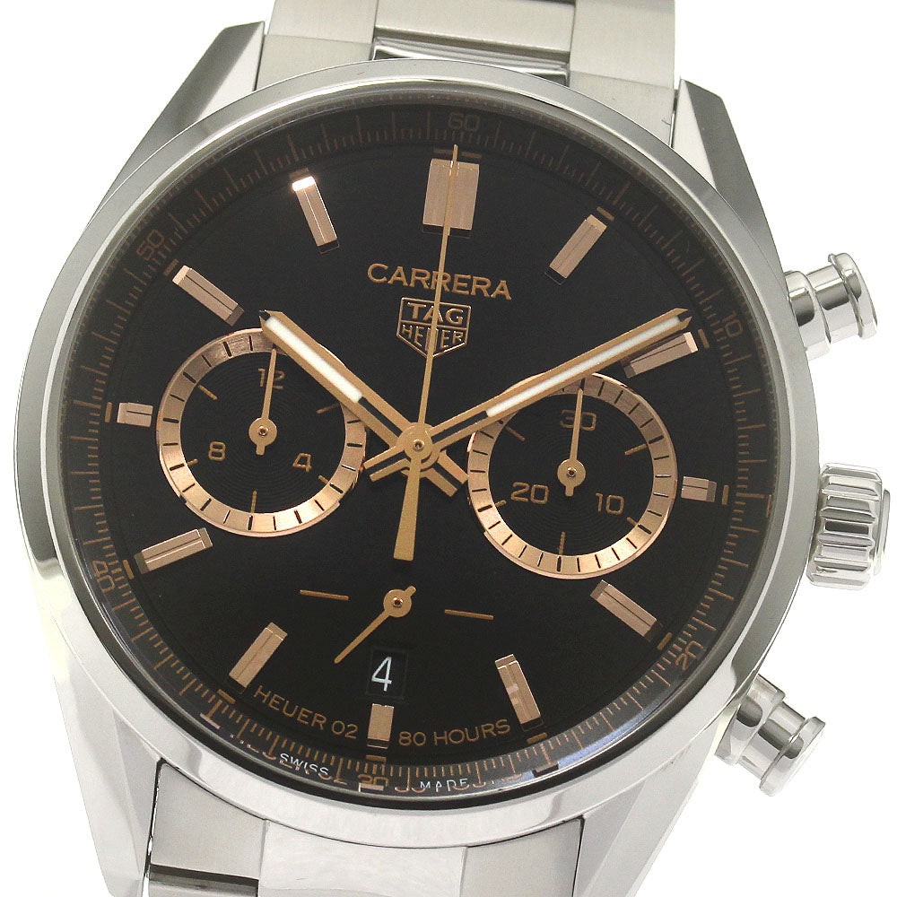 TAG HEUER Carrera Caliber Heuer 02 CBN2019 Chronograph Japan Limited Auto_848893