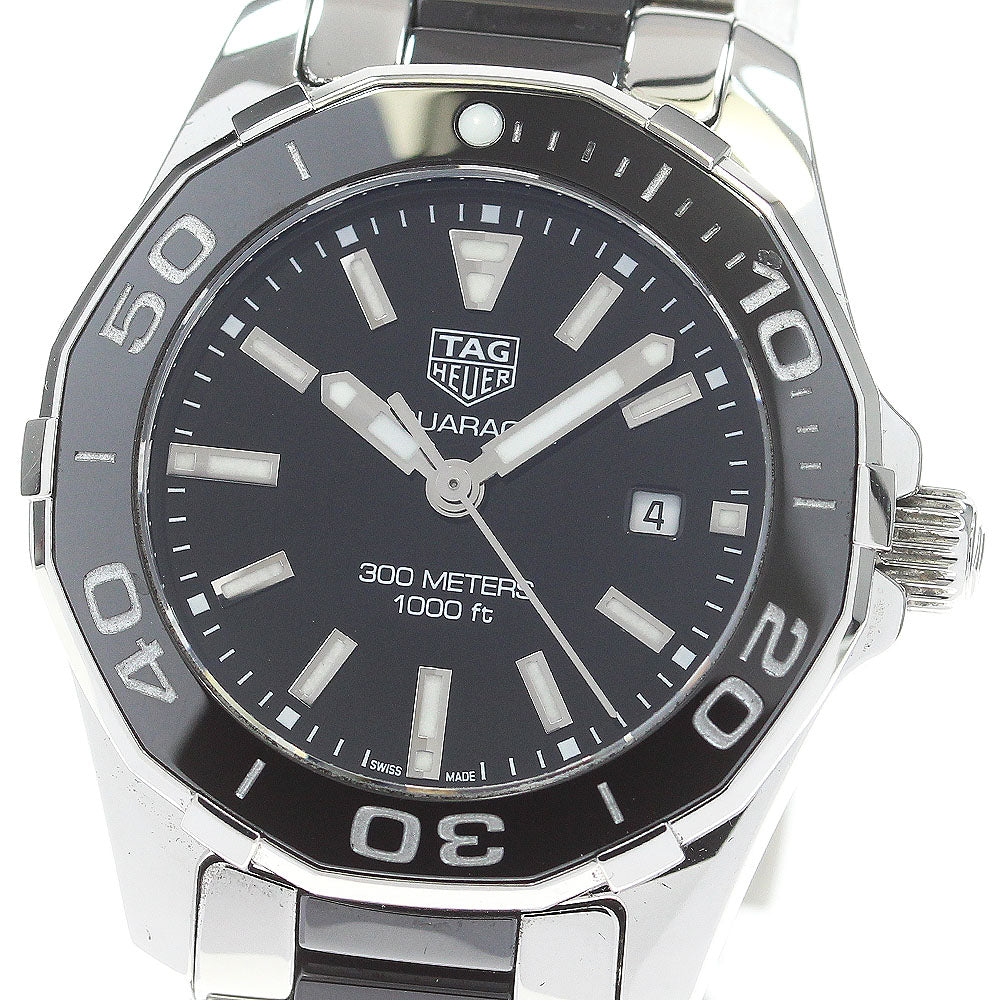TAG HEUER Aquaracer WAY141A Black Dial Quartz Ladies Watch_848972