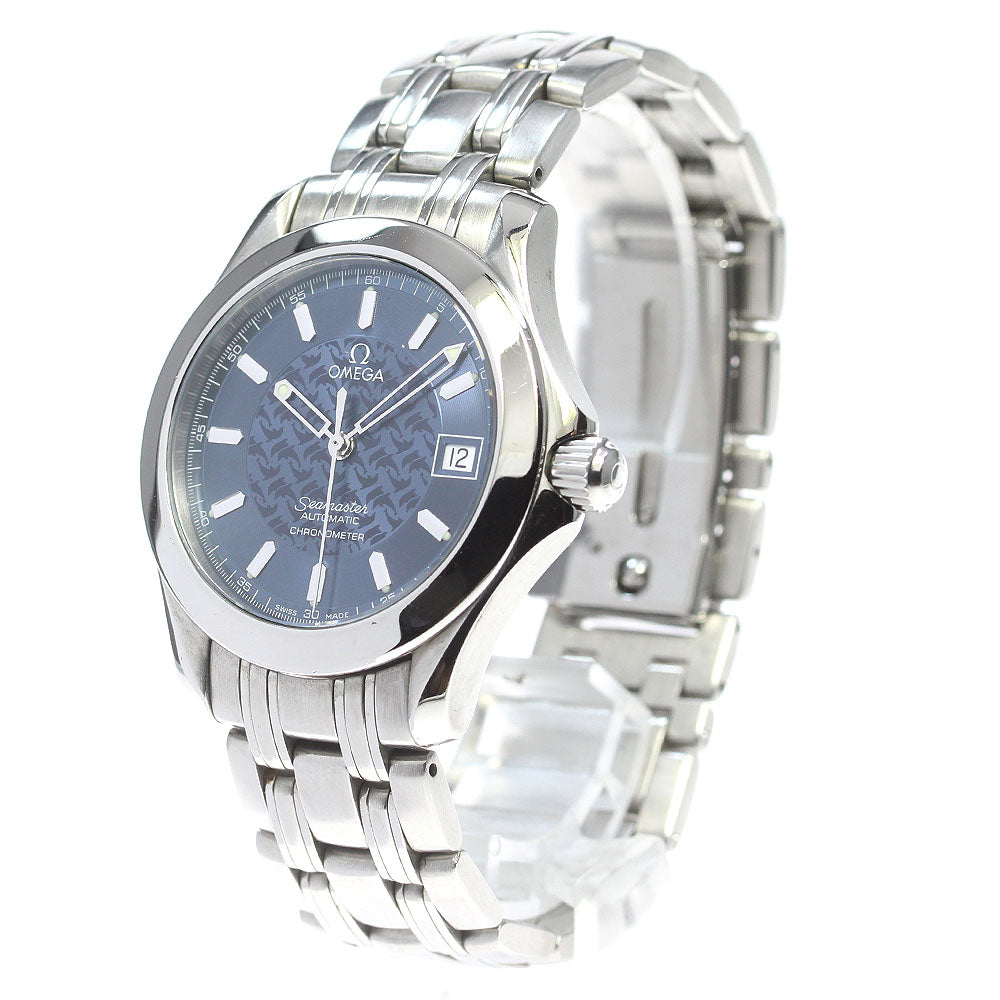 OMEGA Seamaster120 Jack Mayol 2506.80 Date Navy Dial Automatic Men's _848973