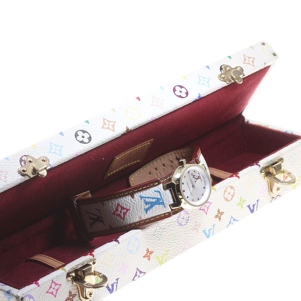 LOUIS VUITTON Tambour Love Q12131 K18YG Monogram Quartz Ladies Watch_848995
