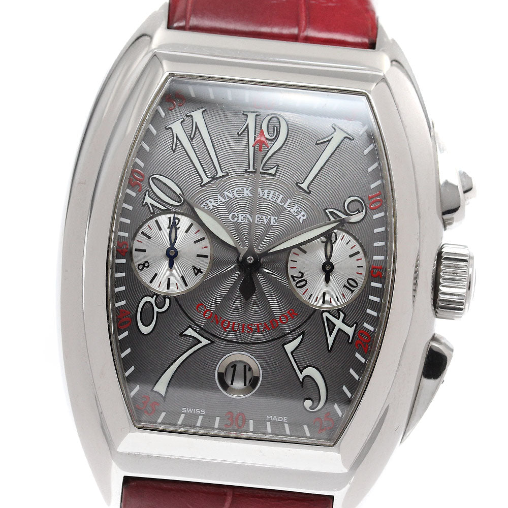 FRANCK MULLER Conquistador 8005CC Chronograph gray Dial Automatic Men's Watch_849095