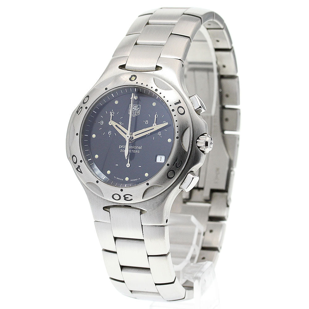 TAG HEUER Kylium CL1110 Chronograph black Dial Quartz Men's Watch_849132