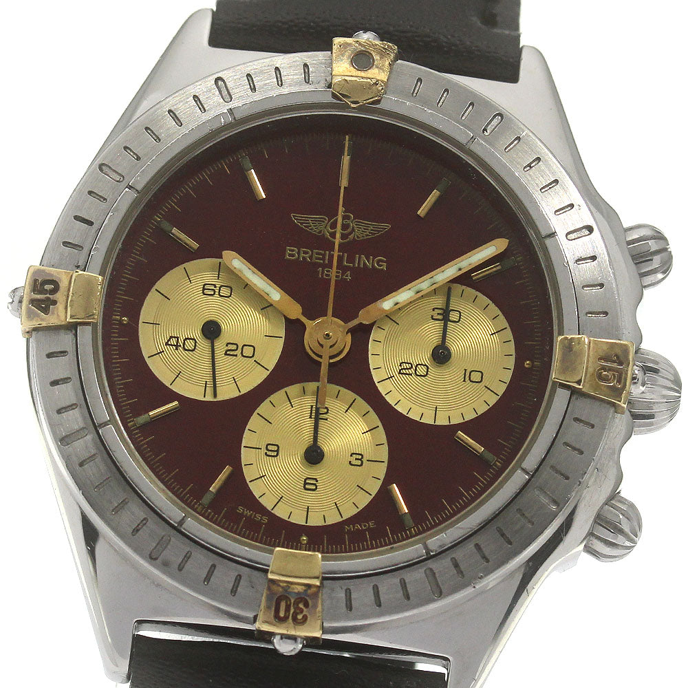 BREITLING Callisto Lemania B11045 Chronograph Hand Winding Men's Watch_849133