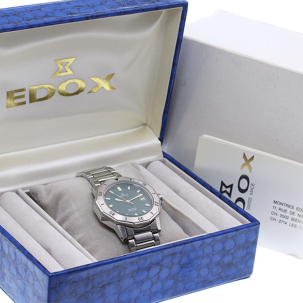 EDOX Pro-delphin 70071 Date green Dial Quartz Men's Watch_849140