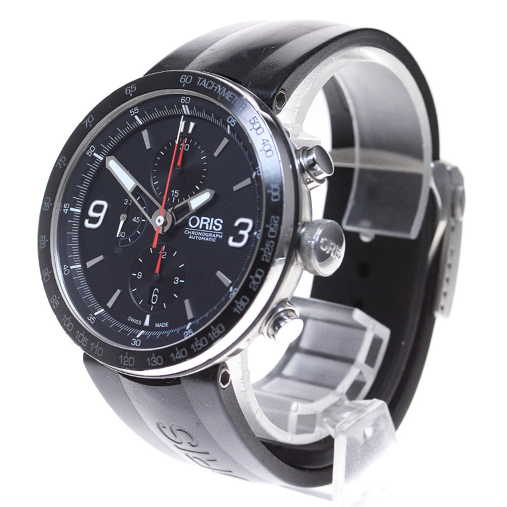 ORIS TT1 chronograph 7659-04 Date black Dial Automatic Men's Watch_849229