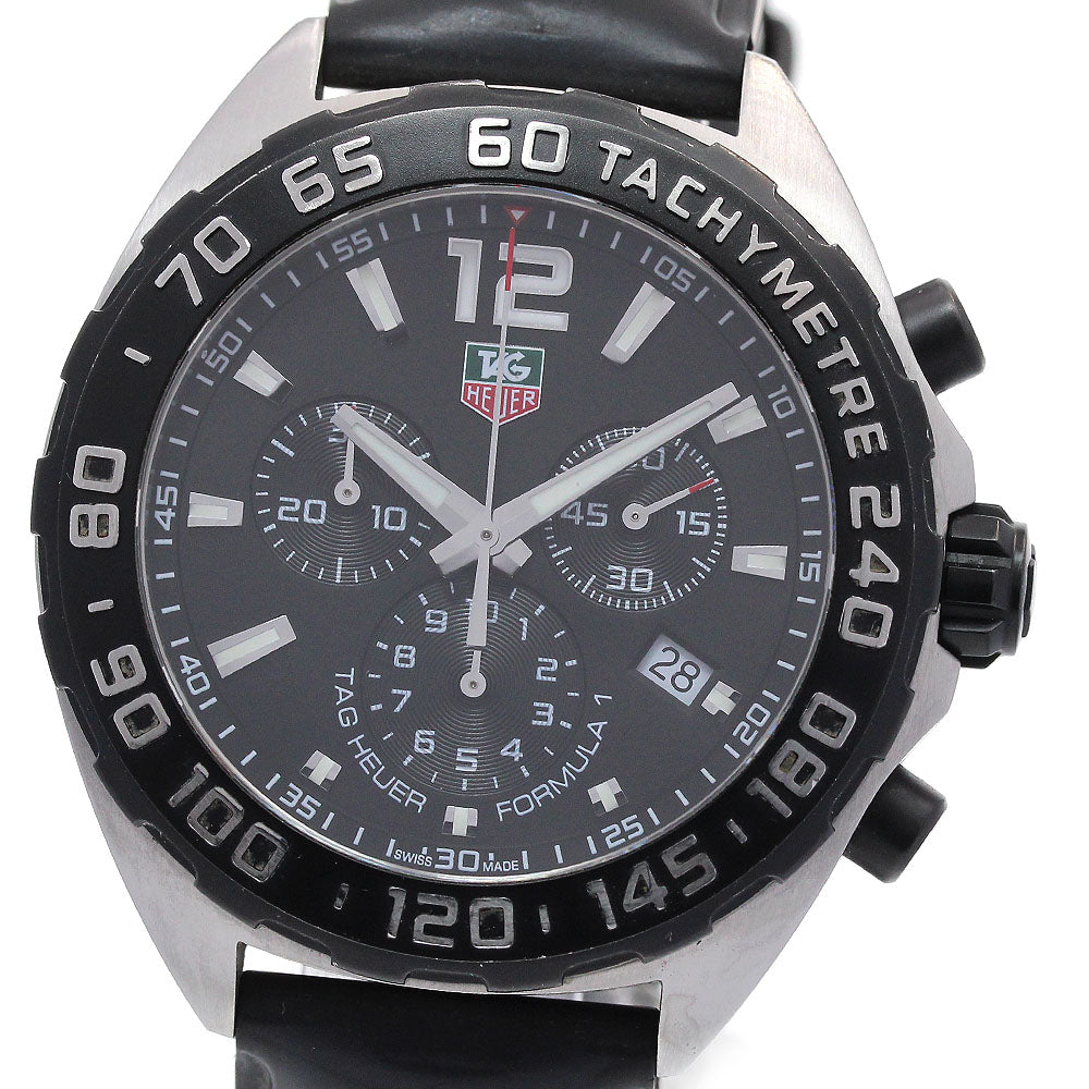 TAG HEUER Formula 1 CAZ1110 Chronograph Black Dial Quartz Men's Watch_849232