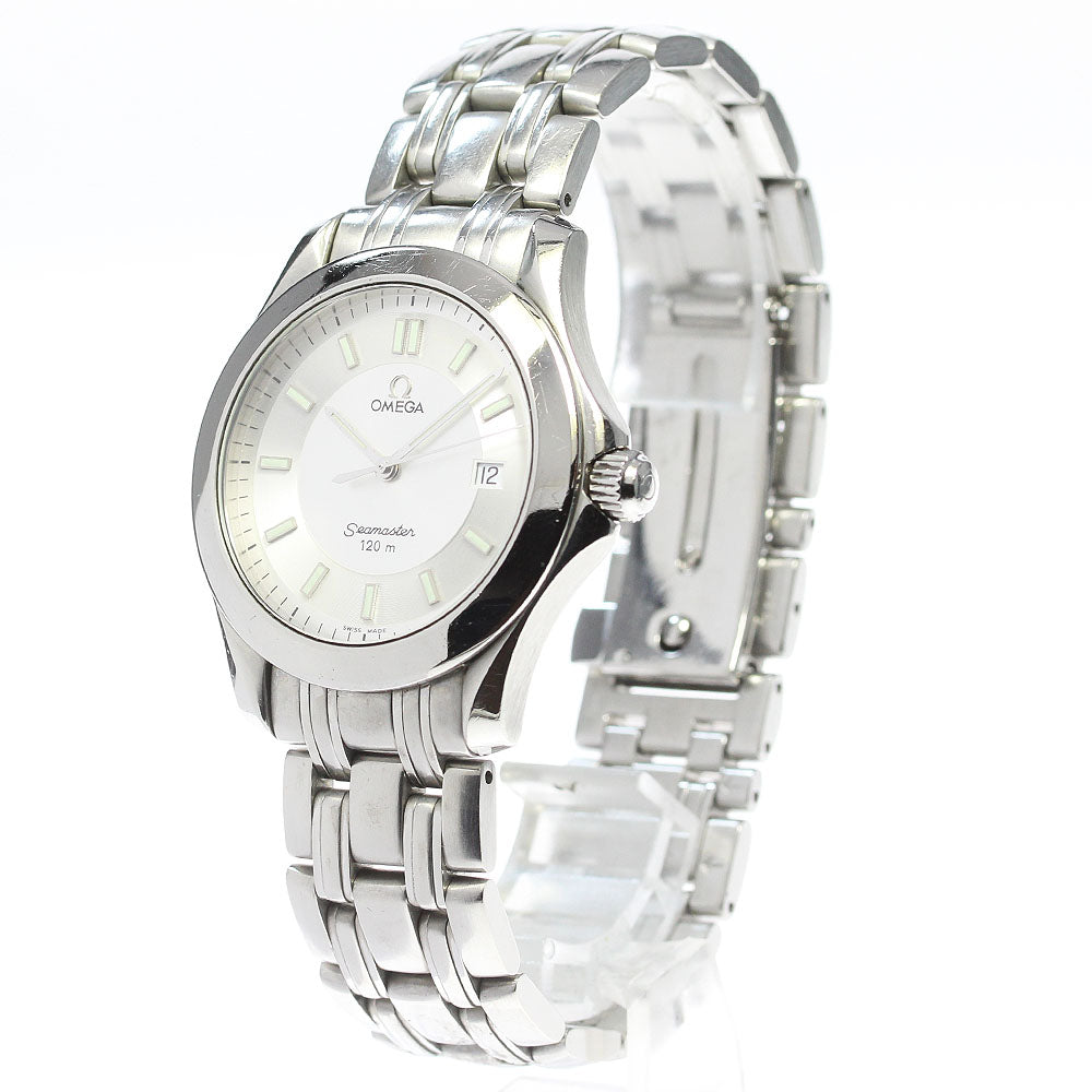 OMEGA Seamaster120 2511.32 Date Silver Dial Quartz Men's Watch_849288
