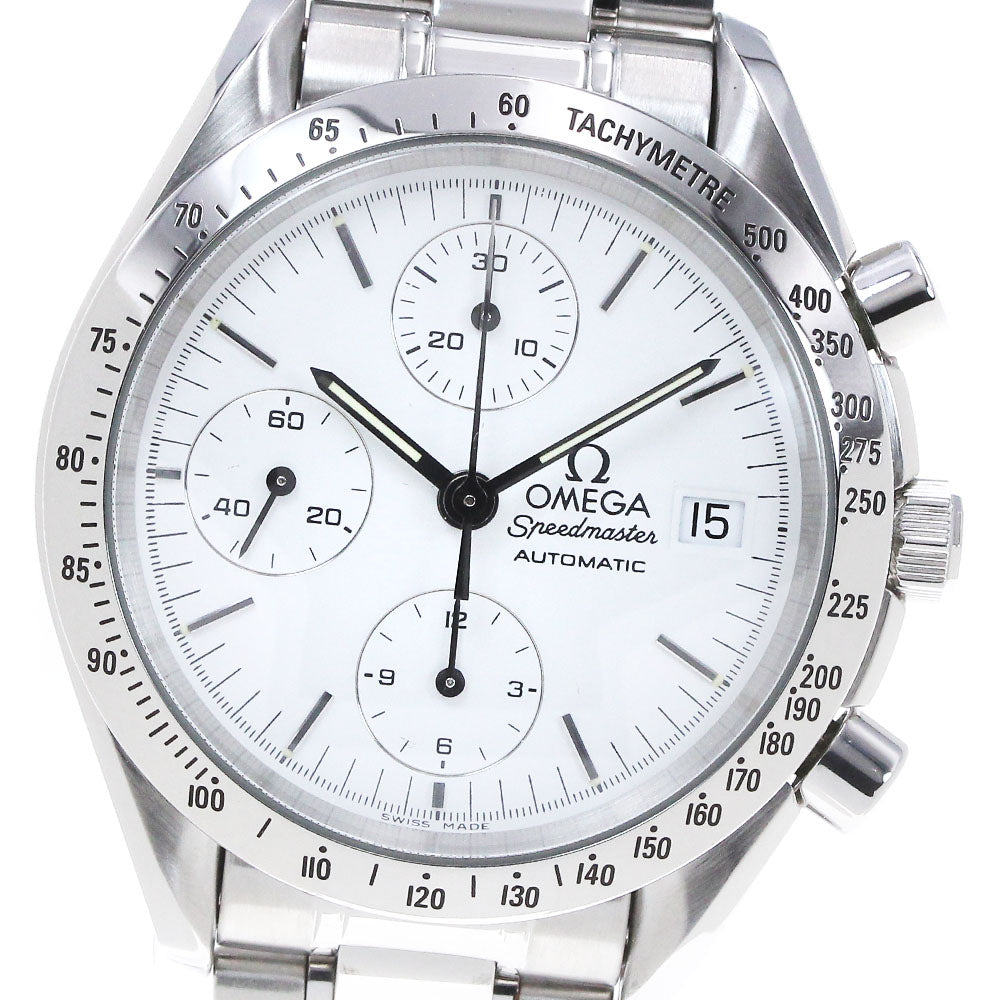 OMEGA Speedmaster 3511.20 Date White Dial Automatic Men's Watch_849304
