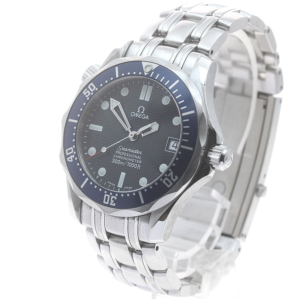 OMEGA Seamaster300 2551.80 Date Navy Dial Automatic Boy's Watch_849335
