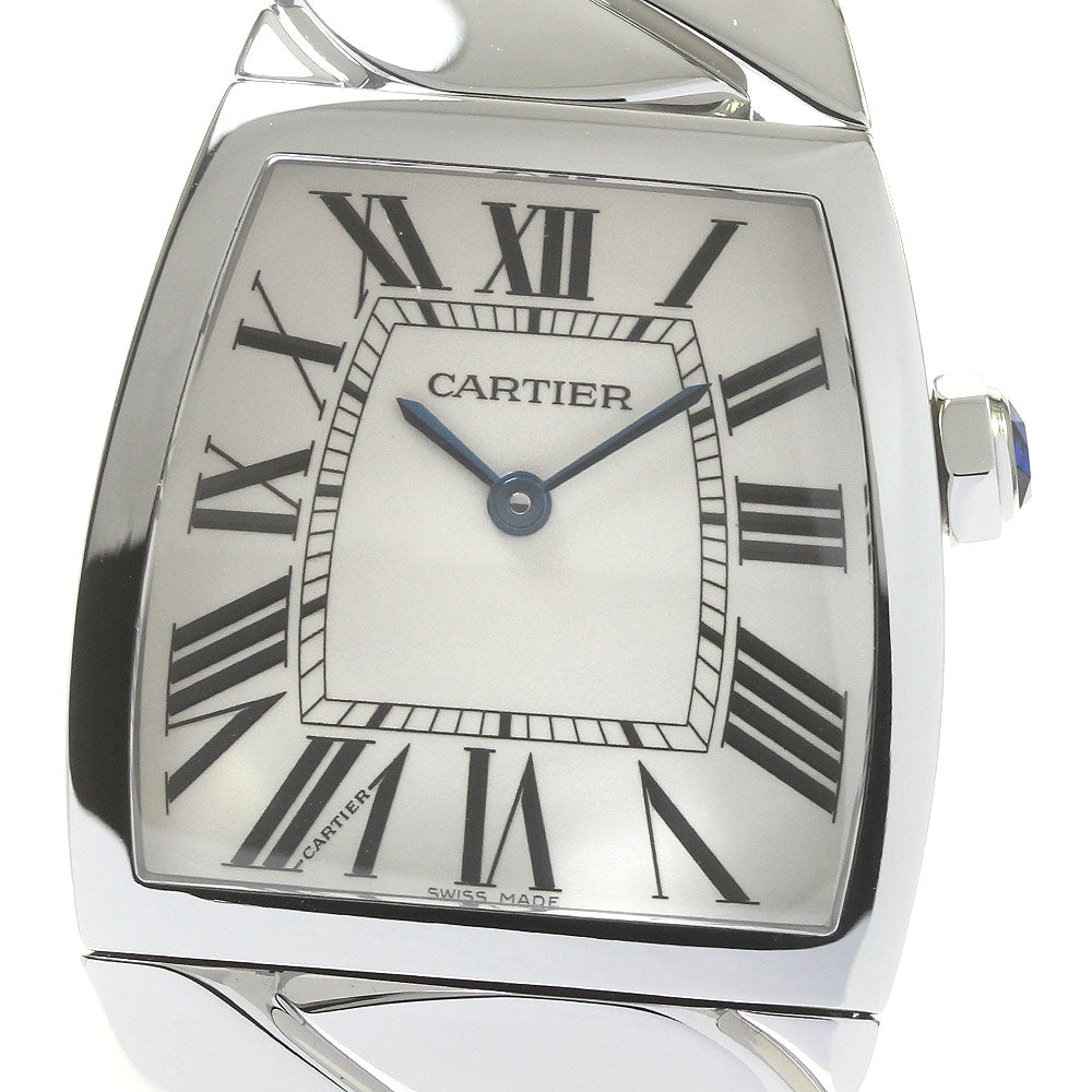 CARTIER Ladonha LM W660022I Silver Dial Quartz Boy's Watch_849408