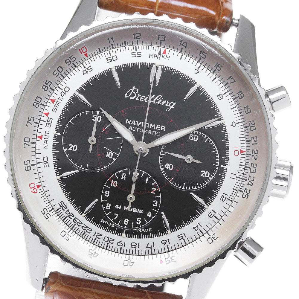 BREITLING Navitimer Montbrillant A30030.4 Chronograph black Dial Automatic Men's Watch_849417
