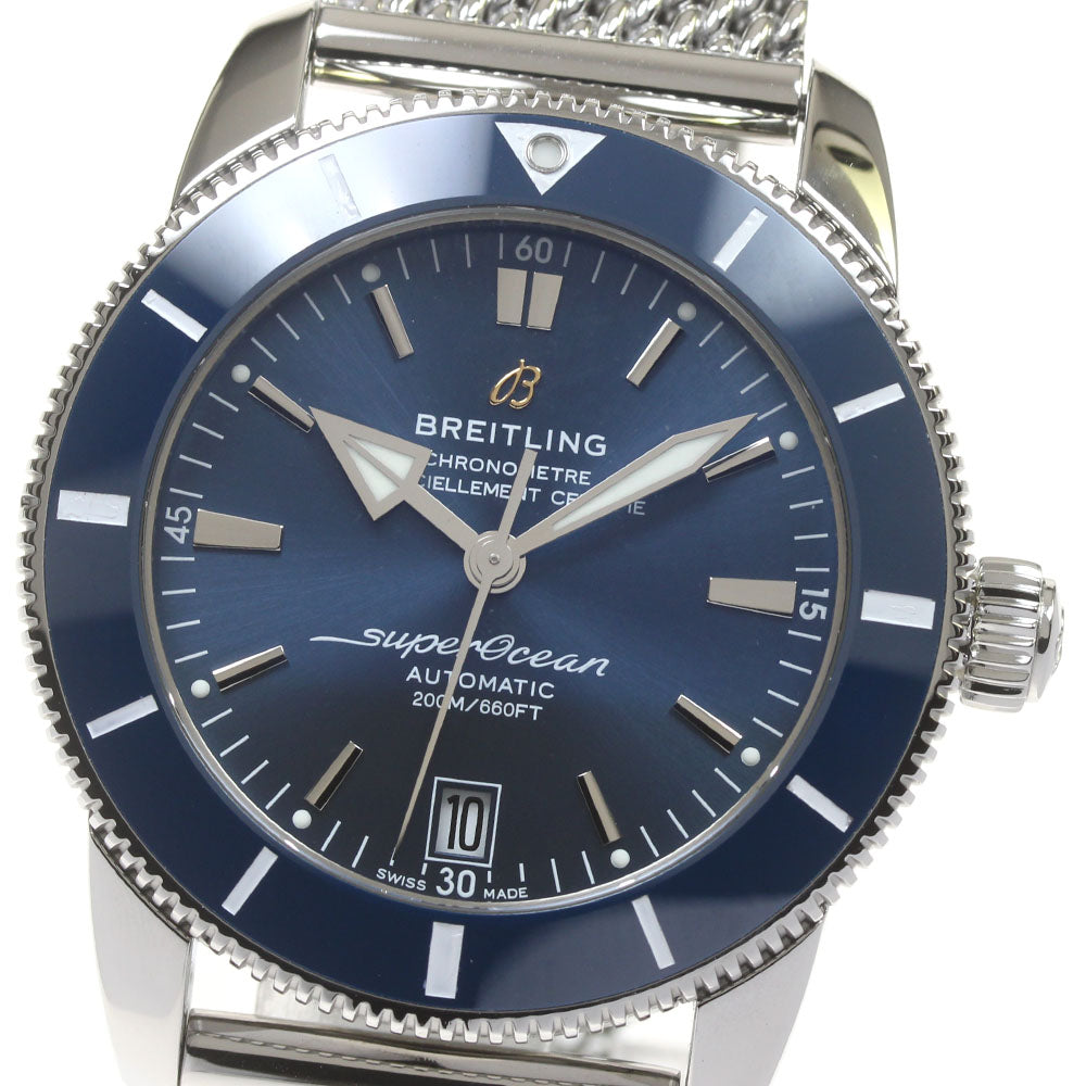 BREITLING Superocean HeritageII AB2010 Date blue Dial AT Men's Watch_849458