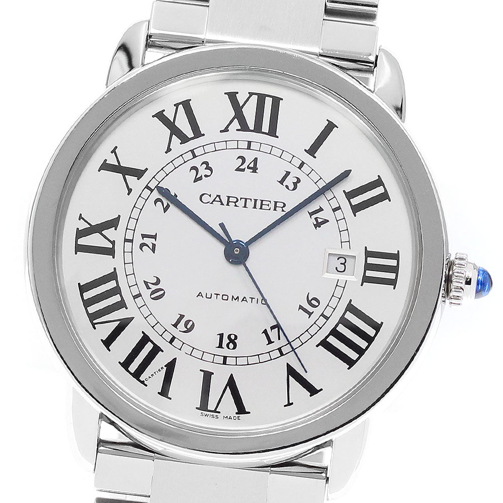 CARTIER Ronde Solo de Cartier XL W6701011 Date Automatic Men's Watch_849497