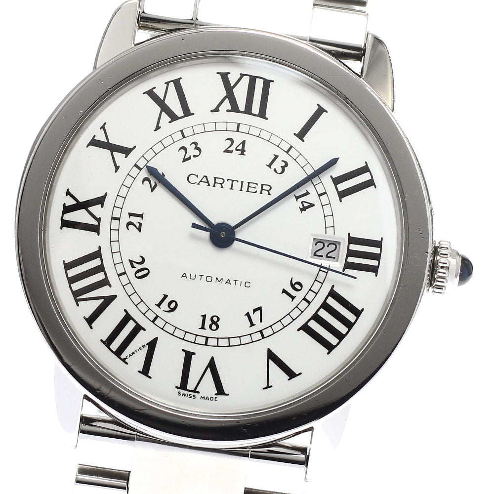 CARTIER Ronde Solo de Cartier XL W6701011 Date Automatic Men's Watch_849550