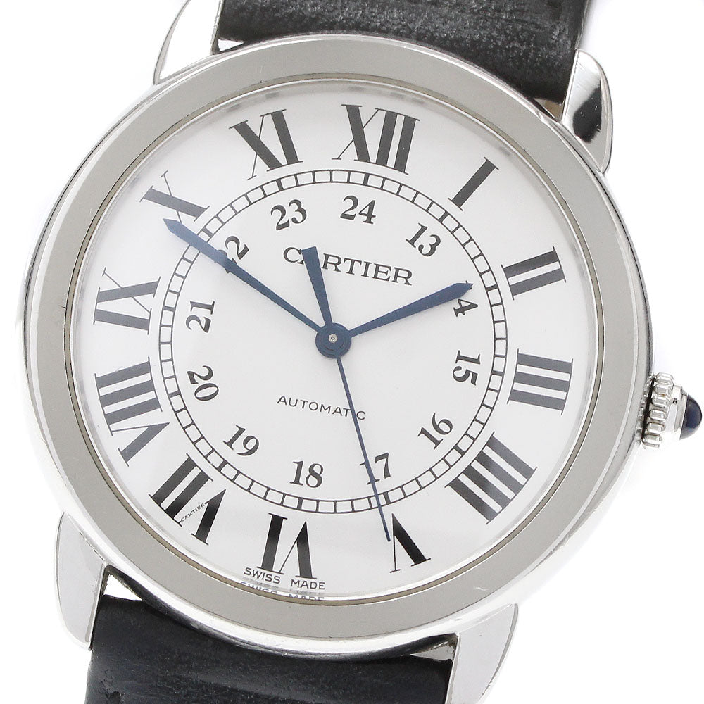 CARTIER Ronde Solo de Cartier WSRN0021 Silver Dial Automatic Men's Watch_849595