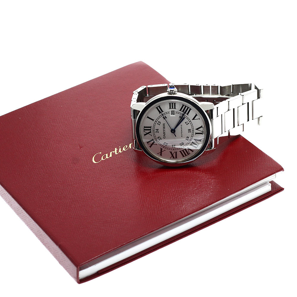 CARTIER Ronde Solo de Cartier XL W6701011 Date Automatic Men's Watch_849614