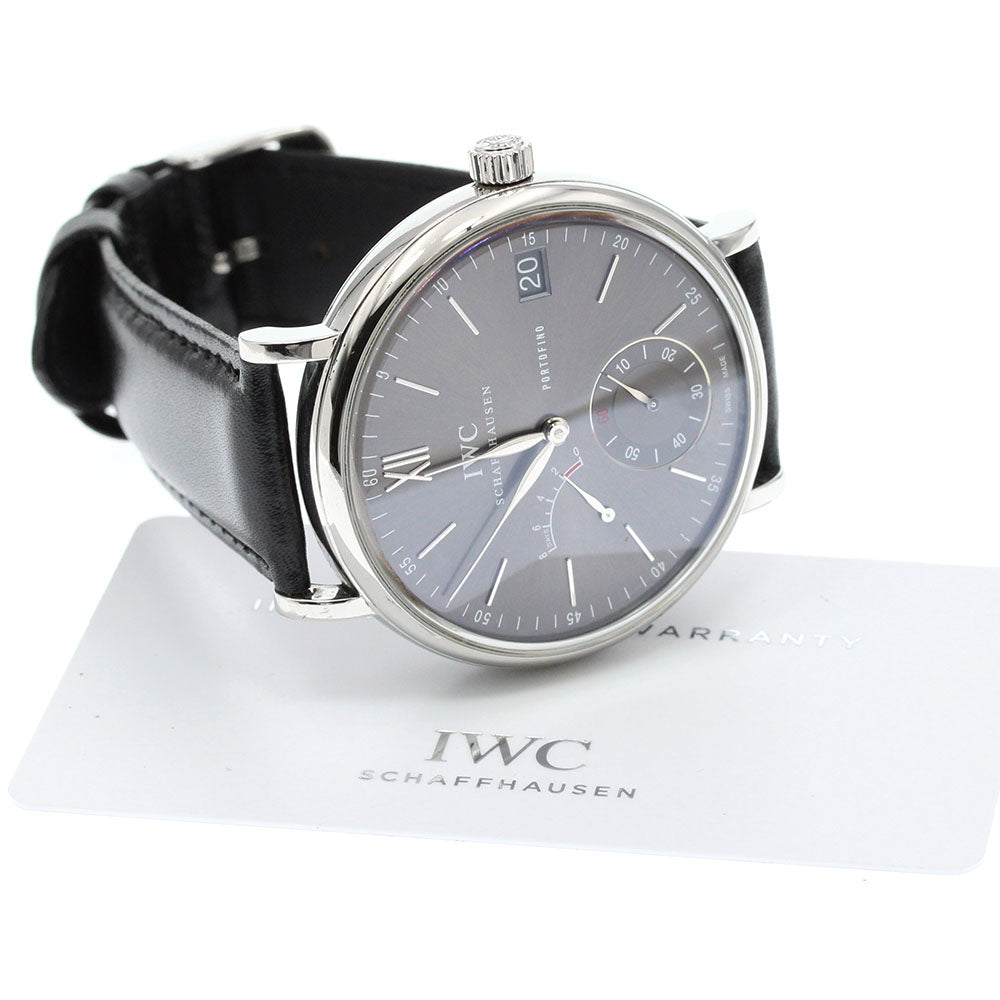 IWC SCHAFFHAUSEN Portofino Hidewind 8 Days IW510115 Hand Winding Men's_849644