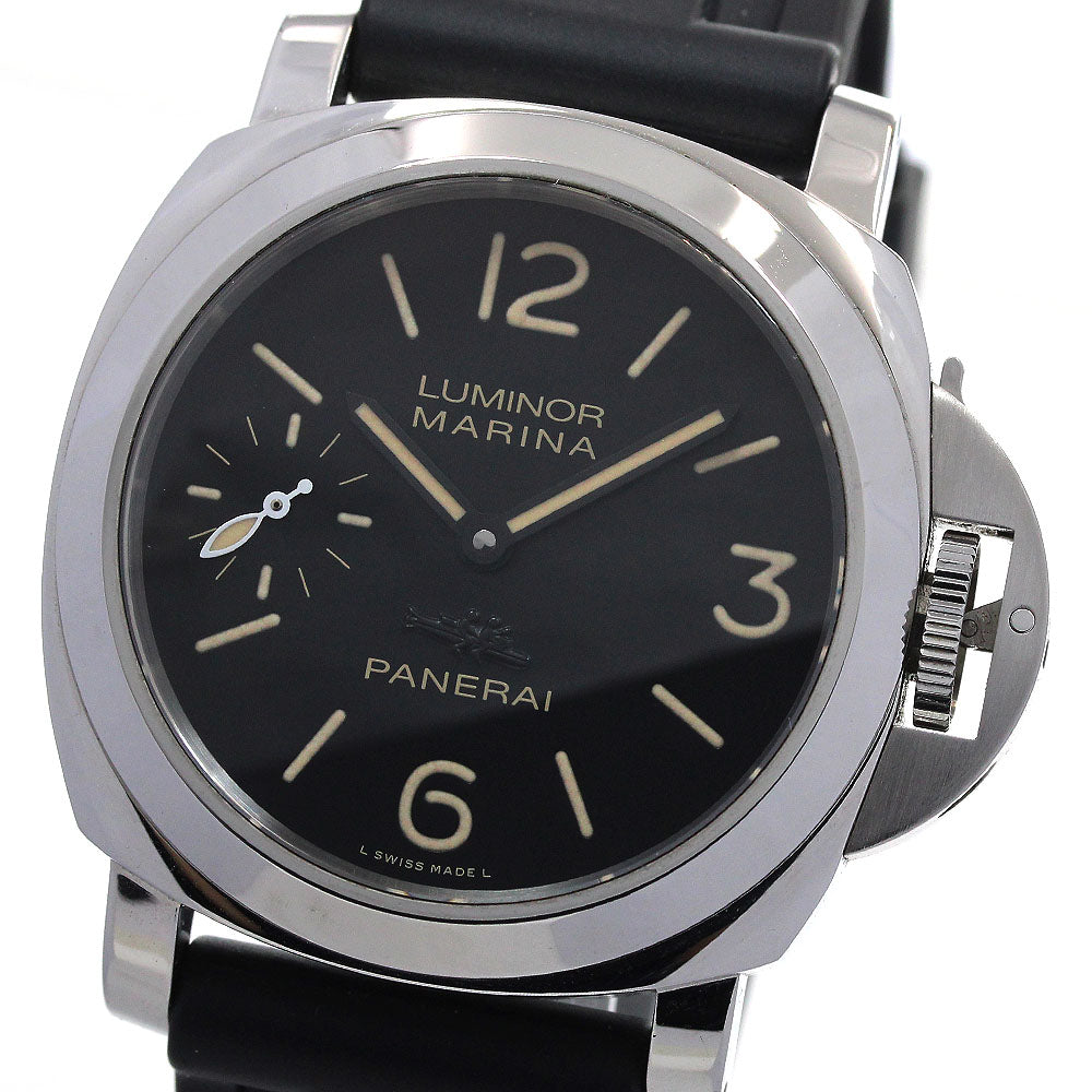 PANERAI Luminor Marina PAM00418 Special Edition, exclusive to Madrid boutiques black Dial Hand Winding Men's Watch_849655