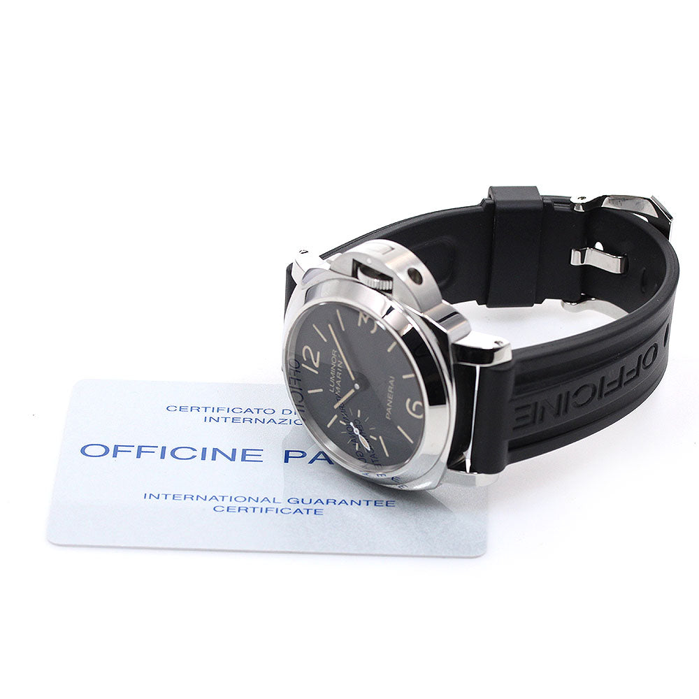 PANERAI Luminor Marina PAM00418 Special Edition, exclusive to Madrid boutiques black Dial Hand Winding Men's Watch_849655