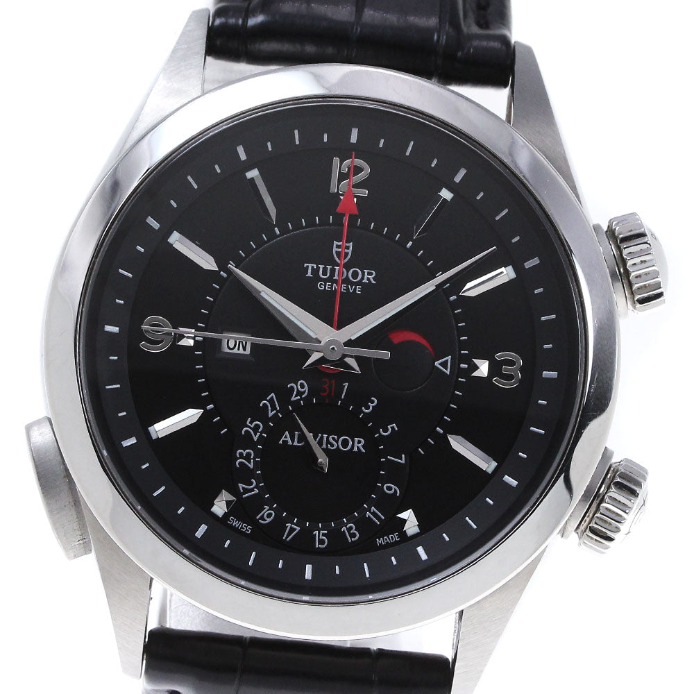 TUDOR Heritage Advisor 79620 Power reserve black Dial Automatic Men's Watch_849659