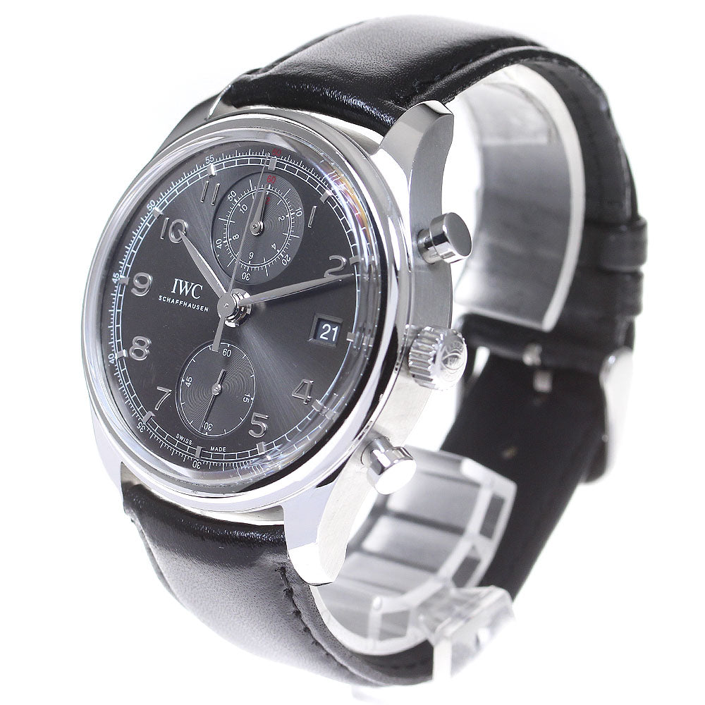 IWC SCHAFFHAUSEN Portugese IW390404 Date Chronograph Automatic Men's_849674