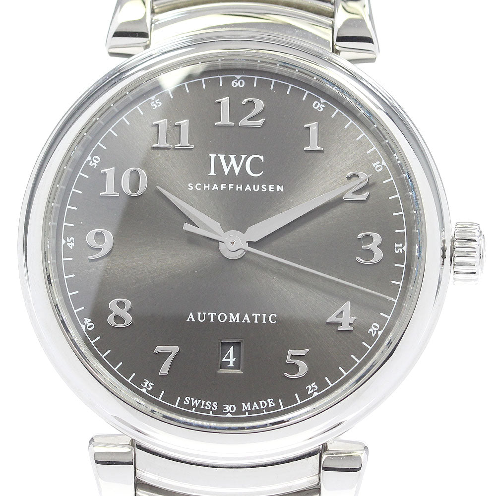 IWC SCHAFFHAUSEN Da Vinci IW356602 Date gray Dial Automatic Men's Watch_849679