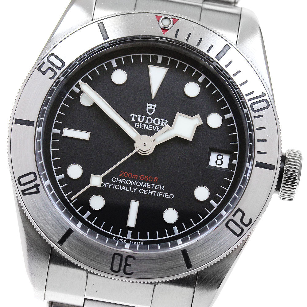 TUDOR Black bay steel 79730 Date black Dial Automatic Men's Watch_849686