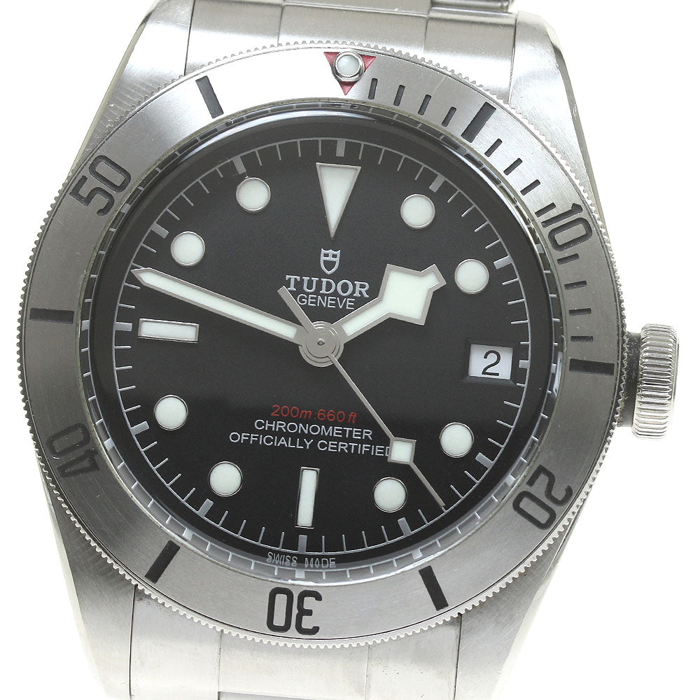 TUDOR Black bay steel 79730 Date black Dial Automatic Men's Watch_849687