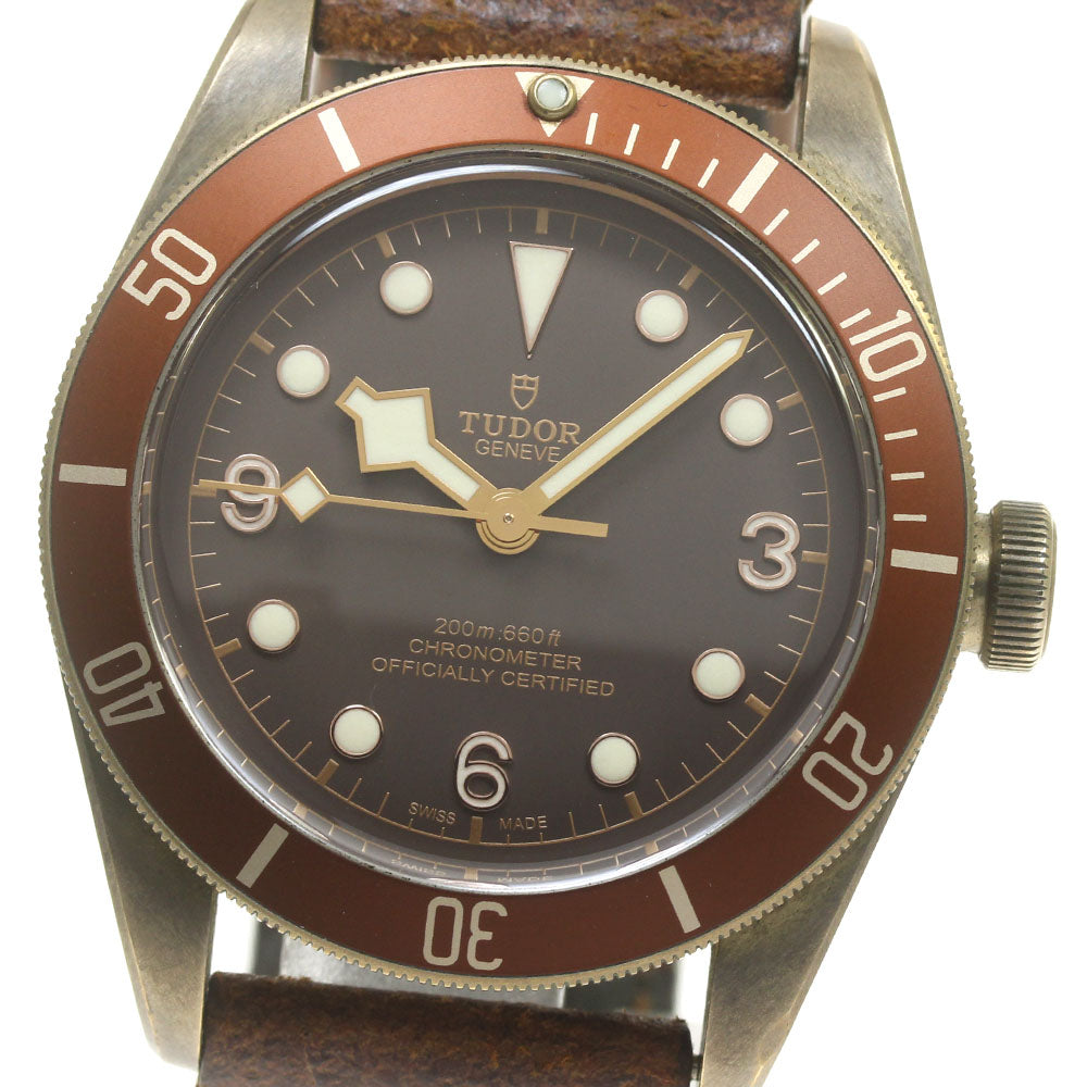 TUDOR Heritage Black Bay Bronze 79250B Brown Dial Automatic Men's Watch_849690